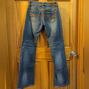Rock & Roll Cowgirl Blue Boot Cut Jeans